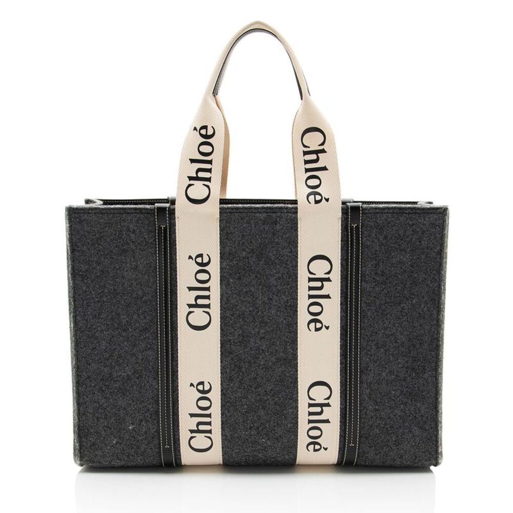 Chloe Felt Woody Large Tote